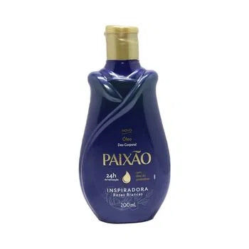 Paixão Óleo Deo Corporal Inspiradora Rosas Brancas (200ml)